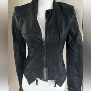 Blank NYC Black Leather Jacket